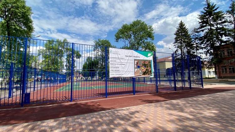 На Ставрополье в парках и скверах создают новые спортивные площадки