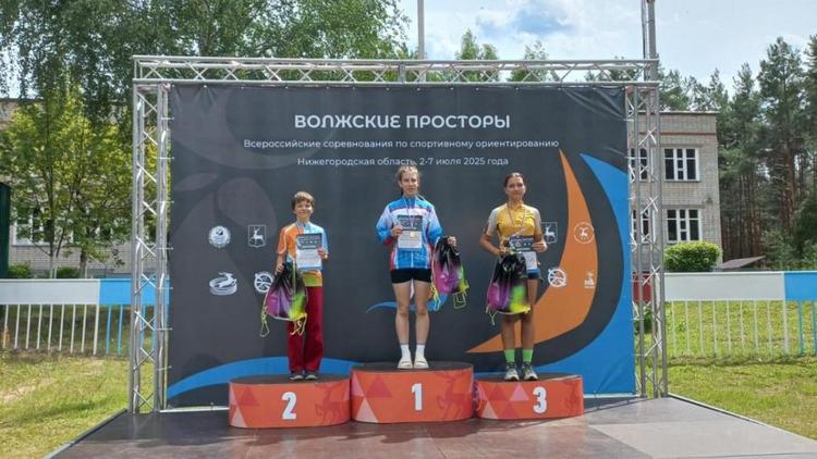 Юная ставропольчанка стала призёром всероссийских соревнований по спорториентированию
