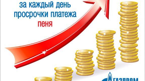 Экономия на платежах за газ обернется неустойкой