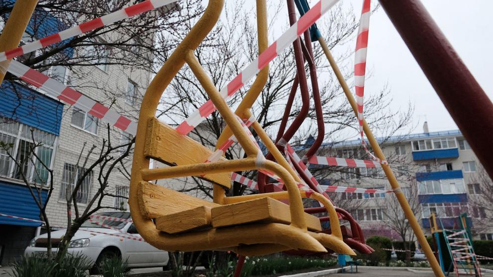 В Ставрополе отремонтируют детскую площадку на улице Бруснёва