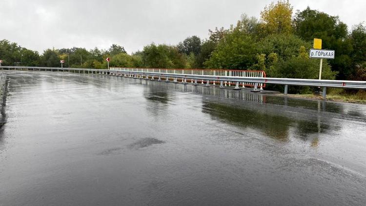 На трассе Минеральные Воды – Суворовская отремонтирован мост по нацпроекту