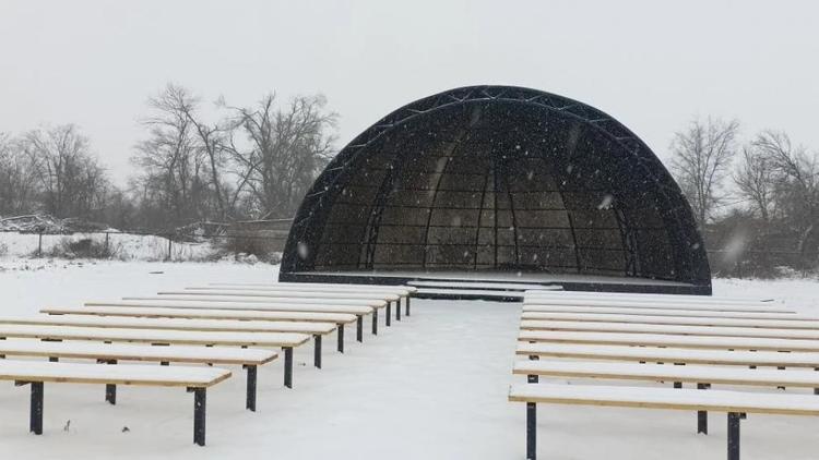 Площадку для творчества обустроили в школе Новоалександровского округа Ставрополья 