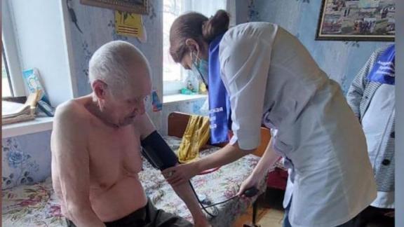 Мобильная бригада Андроповской больницы проводит диспансеризацию ветеранов