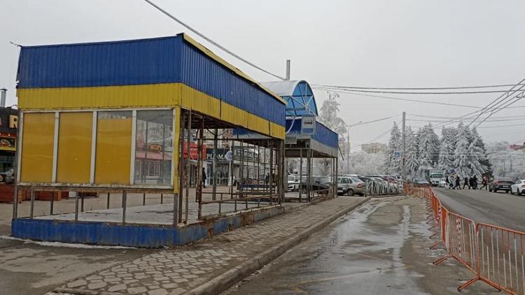 В Ставрополе торговые точки на улице Тухачевского заменят на остановочный павильон