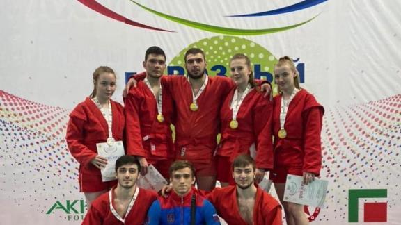 Ставропольские самбисты отличились в Грозном