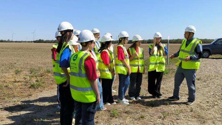 Школьники Ставрополья узнали, как ветер становится энергией