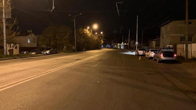 Мотоциклист перевернулся в Ставрополе