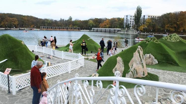 Световое шоу времён года будет проходить на озере «30’Ка» в Железноводске