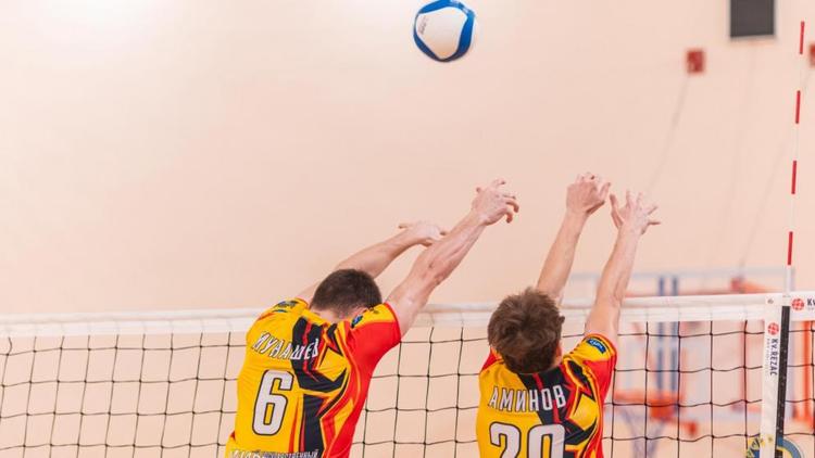 Волейболисты «Колоса» удачно съездили в Воронеж