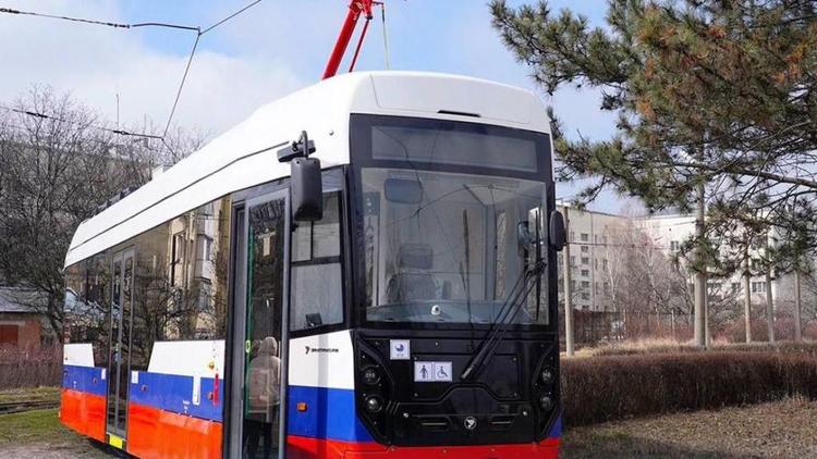 Новый трамвай вышел на линию в Пятигорске