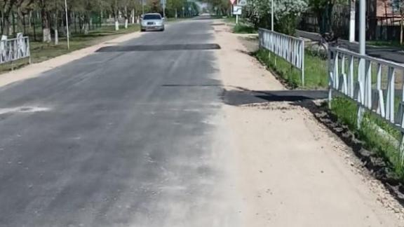 В селе Правокумском Советского округа отремонтирован участок улицы Ленина