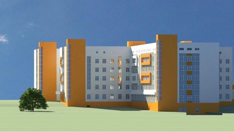 Новый корпус детской краевой больницы в Ставрополе готов на 20 процентов