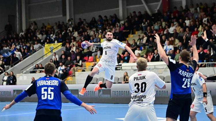 Гандболисты ставропольского «Виктора» в Беларуси победить не смогли