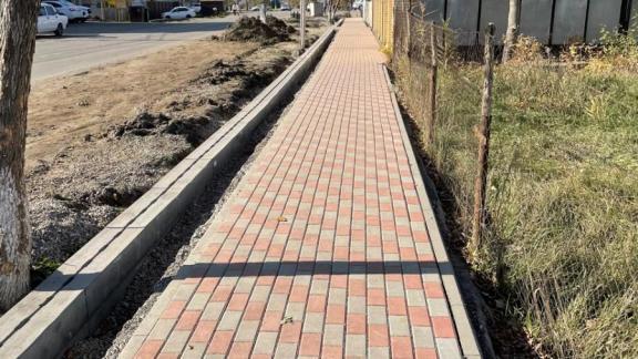 В селе Андроповского округа Ставрополья отремонтируют тротуар