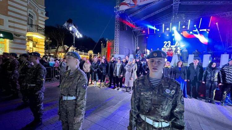 Патриотический рок-фестиваль устроили артисты из Новороссии в Кисловодске