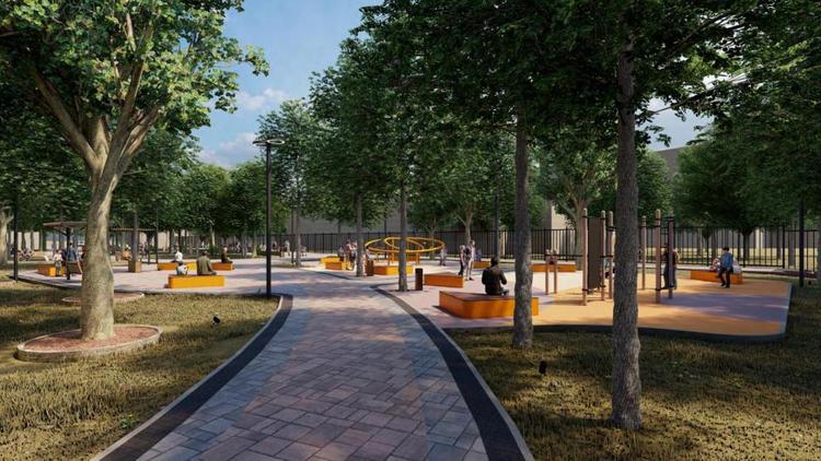 В Ставрополе приступили к благоустройству сквера