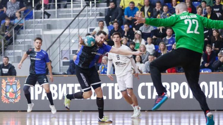 Ставропольские клубы провели очередные матчи чемпионата России по гандболу