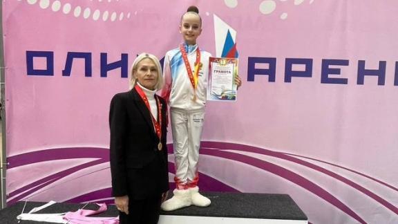 Кисловодчанка стала чемпионкой края по художественной гимнастике