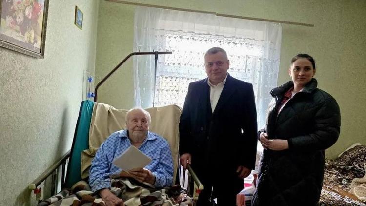 Ветеран труда из Предгорья отметил 95‑летний юбилей