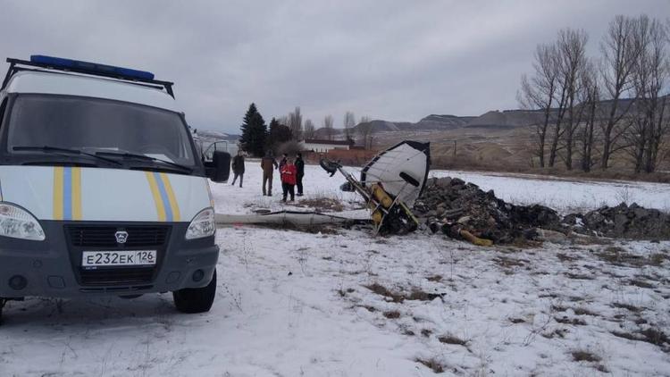 Два ставропольца погибли при падении дельтаплана вблизи посёлка Мирный