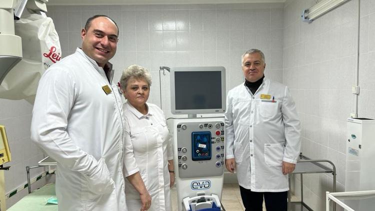 В Ессентукской горбольнице установили новое офтальмологическое оборудование