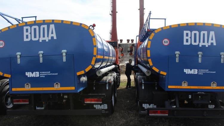 В автопарк «Ставрополькрайводоканала» поступили 45 новых спецмашин