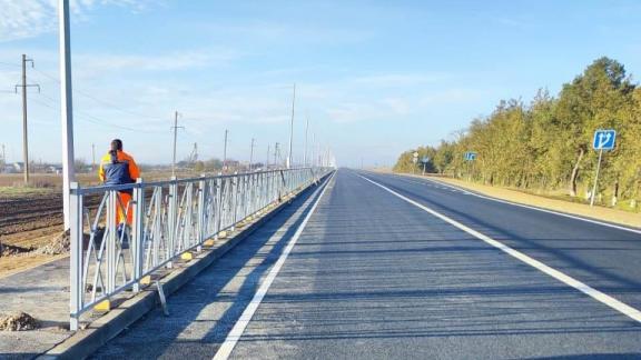 В Курском округе Ставрополья капитально отремонтирована дорога